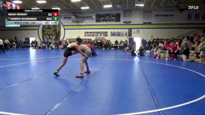 106 lbs Cons. Round 3 - Joseph Schreiber, Washington vs Noah Kerndt, Dallas Center-Grimes