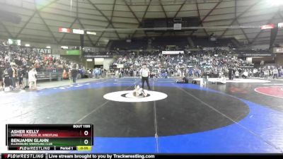 56 lbs Quarterfinal - Asher Kelly, Sumner Panthers Jr. Wrestling vs Benjamin Glahn, Ellensburg Wrestling Club