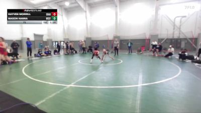 75 lbs Round 3 (4 Team) - Hayven Morrill, Champions vs Mason Hanna, Westlake