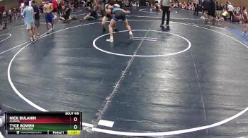 133 lbs Quarterfinal - Nick Bulanin, Club EG vs Tyce Bowen, Bay Area Dragons