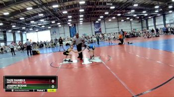 60 lbs Rd# 10- 4:00pm Saturday Final Pool - Joseph Rodak, Florida Elite vs Taze Daniels, West Coast Elite