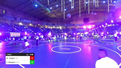 145 lbs Round Of 16 - Winry Yaggie, Unattached vs Elliott Beagley, Motown
