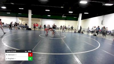 100 lbs Consi Of 16 #2 - Nash Denison, OK vs Jason Hughes, NJ