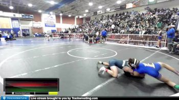 120 lbs Champ. Round 1 - Evan Velez, Brawley Union vs Isaak Mendoza, Redwood