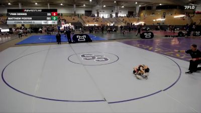 45 lbs Cons. Round 5 - Finn Dennis, Elite Wrestling Academy vs Matthew Foster, Bradford Wrestling Club