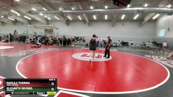 190 lbs Champ. Round 2 - Elizabeth DeVries, Pomona vs Dahlila Tijerina, Fort Lupton