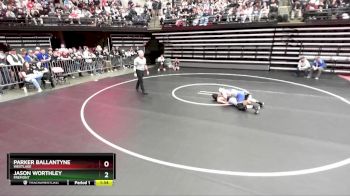 138 lbs Semifinal - Parker Ballantyne, Westlake vs Jason Worthley, Fremont