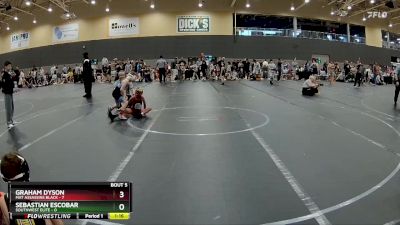 56 lbs Round 3 - Graham Dyson, Mat Assassins Black vs Sebastian Escobar, SouthWest Elite