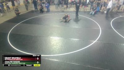 78-80 lbs Round 2 - Coaltin Hagan, Pikes Peak Warriors Wrestling vs Grant Bramble, Betterman Elite Wrestling