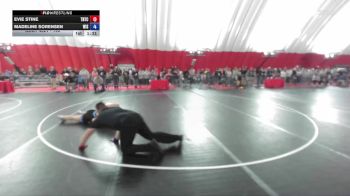190 lbs Round 2 - Evie Stine, Team Nazar Training Center vs Madeline Sorensen, Wisconsin