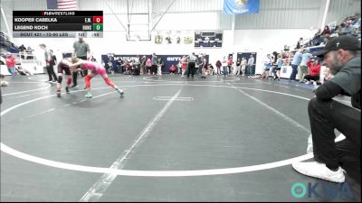 73-80 lbs Rr Rnd 2 - Kooper Cabelka, Elgin Wrestling vs Legend Koch, Duncan Demon Wrestling