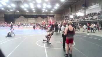 144 lbs Quarterfinal - Steven Ezell, Westside WC vs Malakai DuVall, Team Pueblo