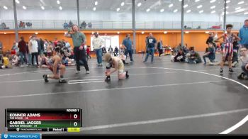 95 lbs Round 1 (3 Team) - Gabriel Jagger, Gaston Grizzlies vs Konnor Adams, The House