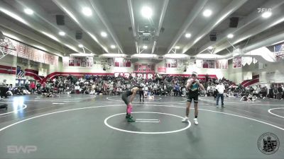 144 lbs Champ. Round 2 - Bret Laptalo, Christopher vs James Otuhiva, Palo Alto Hs