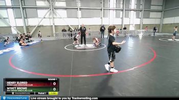 65-65 lbs Round 1 - Henry Eldred, Moses Lake Wrestling Club vs Wyatt Browe, Mat Demon Wrestling Club