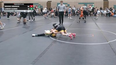 48 lbs Round 4 (8 Team) - Landon Alonso, Headhunters vs Brooks Giberson, Wrecking Crew