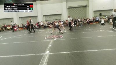 85 lbs Champ. Round 1 - Drew Hensley, Unattached vs Thomas Jones, Fort Stewart Wrestling