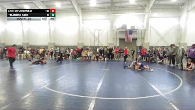73 lbs Champ. Round 1 - Maddex Pace, Champions Wrestling Club vs Carter Chisholm, Fremont Wrestling Club