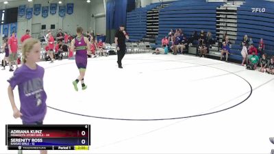 110 lbs Round 5 (6 Team) - Emily Pulk, Minnesota Storm Girls vs Lennox Gebara, Kansas Girls