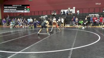 133 lbs Cons. Round 3 - Adrian Morales, NWCA - Life vs Sam Cherichello, The Citadel