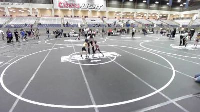 43 lbs Quarterfinal - Sailor Roberts, Wesley WC vs Tony Guerrero, West Amarillo Rhinos