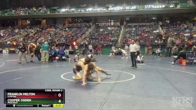 4A 170 lbs Cons. Round 3 - Franklin Melton, Clayton vs Cooper Ogden, Pinecrest