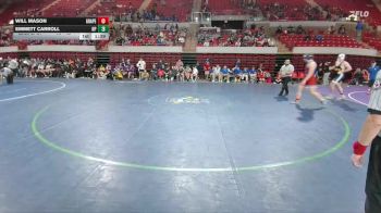 215 lbs Round 4 - 3rd Wb (16 Team) - Will Mason, Grapevine vs Emmett Carroll, Dallas Highland Park