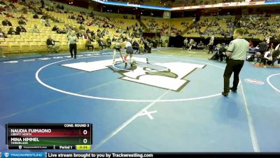 145 Class 2 lbs Cons. Round 3 - Naudia Fuimaono, Liberty North vs Mina Himmel, Timberland