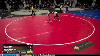 126 lbs Champ. Round 1 - Aivin Wasmoen, Albert Lea Area vs Tyler Reed, Apple Valley