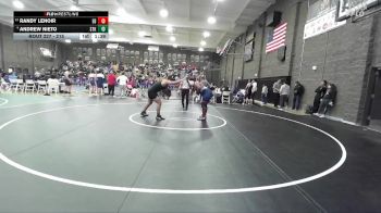 215 lbs Quarterfinal - Randy Lenoir, East Bakersfield vs Andrew Nieto, Stockdale