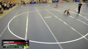 52 lbs Round 1 (4 Team) - Lawson Maley, Northfield vs Leighton Drahota, Flat Earth