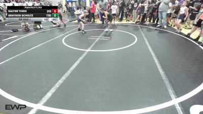 70 lbs Rr Rnd 1 - Salyer Torix, Sperry Wrestling Club vs Grayson Schultz, Team Tulsa Wrestling Club