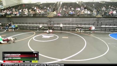 135 lbs Cons. Round 4 - Hunter Sonniier, Union vs Cohen Knighton, Farmington High School