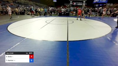 152 lbs Rnd Of 128 - Victor Soto, Florida vs Trevor Kantor, Georgia