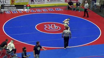 89 lbs Consi Of 16 #2 - Connor Clark, Hatboro Horsham vs John Christman, Connellsville