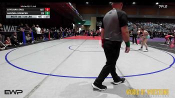 135 lbs Final - Layliana Saili, Mat Demon Wrestling Club vs Aurora Spencer, Steel City Reloaded