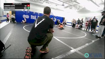 80/85 lbs Final - Camden Cloyd, Lexington Wrestling Club vs Ares Pearson, Norman North