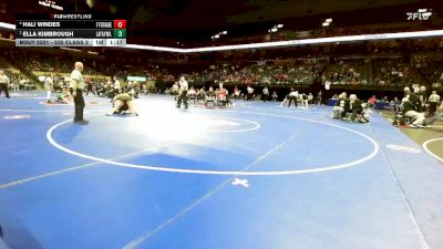 235 Class 2 lbs Quarterfinal - Ella Kimbrough, Lafayette (Wildwood) vs Hali Windes, Fort Osage