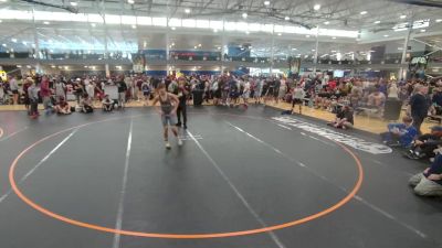 126 lbs Cons. Round 2 - Jp Falgout, Unattached vs Dj Mabie, Skyline