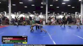 60 lbs Round 5 (10 Team) - KJ Brown, Orchard South vs Gavin Arnold, 84 Athletes