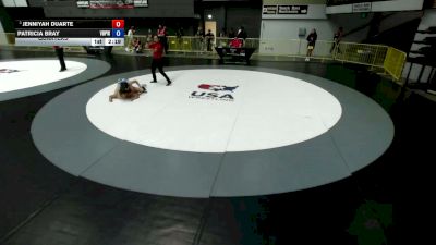 120 lbs Quarters - Jenniyah Duarte vs Patricia Bray, Vasky Bros\Pitman Wrestling Club