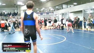 135 lbs Cons. Round 2 - Samuel Honzik, Wellington Wrestling Club vs Cole Reitz, Martin HS