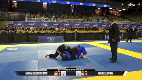 Miriam Jacquelyn Tank vs Mouajiza Houry 2026 Pan Kids Jiu-Jitsu IBJJF Championship