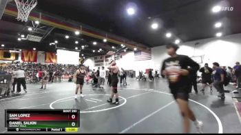 190 lbs Cons. Round 1 - Sam Lopez, Downey vs Daniel Salkin, Beverly Hills