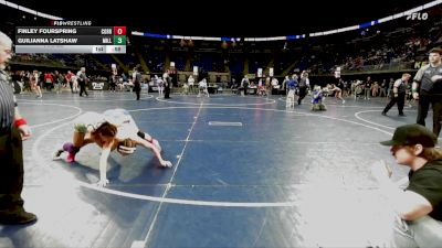 106 lbs Final - Finley Fourspring, Corry vs Guilianna Latshaw, Millersburg