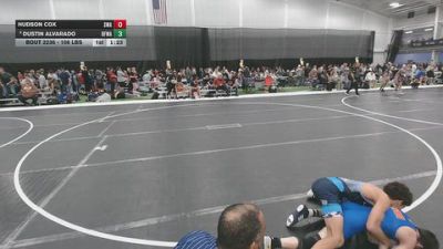 106 lbs Champ. Rd Of 64 - Hudson Cox, Sebolt Wrestling Academy vs Dustin Alvarado, Black Fox Wrestling Academy