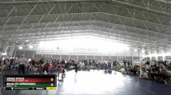 119 lbs Quarters & Wb (16 Team) - Jonas Stock, Warriors Of Christ vs Braelyn Arredondo, Idaho 1