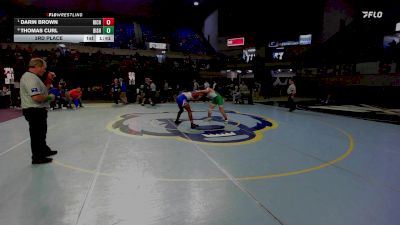 175 lbs 3rd Place - Darin Brown, Richland Northeast vs Thomas Curl, Bishop England