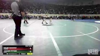 3A-132 lbs Quarterfinal - Kolbe Novotny, Pawnee vs Conner Pittser, Inola