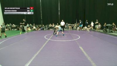 68 lbs Round 5 (6 Team) - Dylan McGettigan, Terps Xpress vs Nathan Hodge, Reaper WC